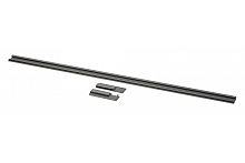 Комплект для среднего внутреннего ящика со стеклянными боковинами AXIS PRO H-116 (панель + соединители 2 шт), L-1200, антрацит — купить оптом и в розницу в интернет магазине GTV-Meridian.